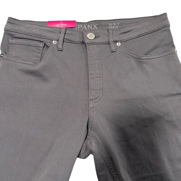 SPANX Slim-X Ankle Gray Jeans Size 31 NWT - Picture 9 of 9